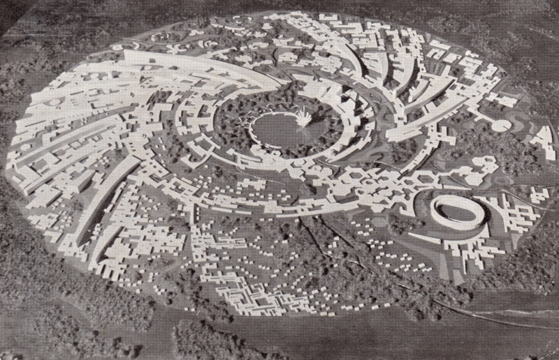 05-23 - Auroville - maquette projet